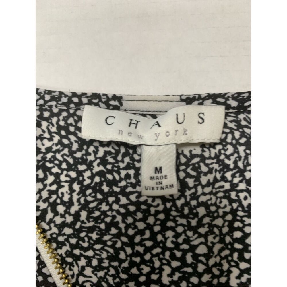 Polka Dot Patterned Blouse - image 4